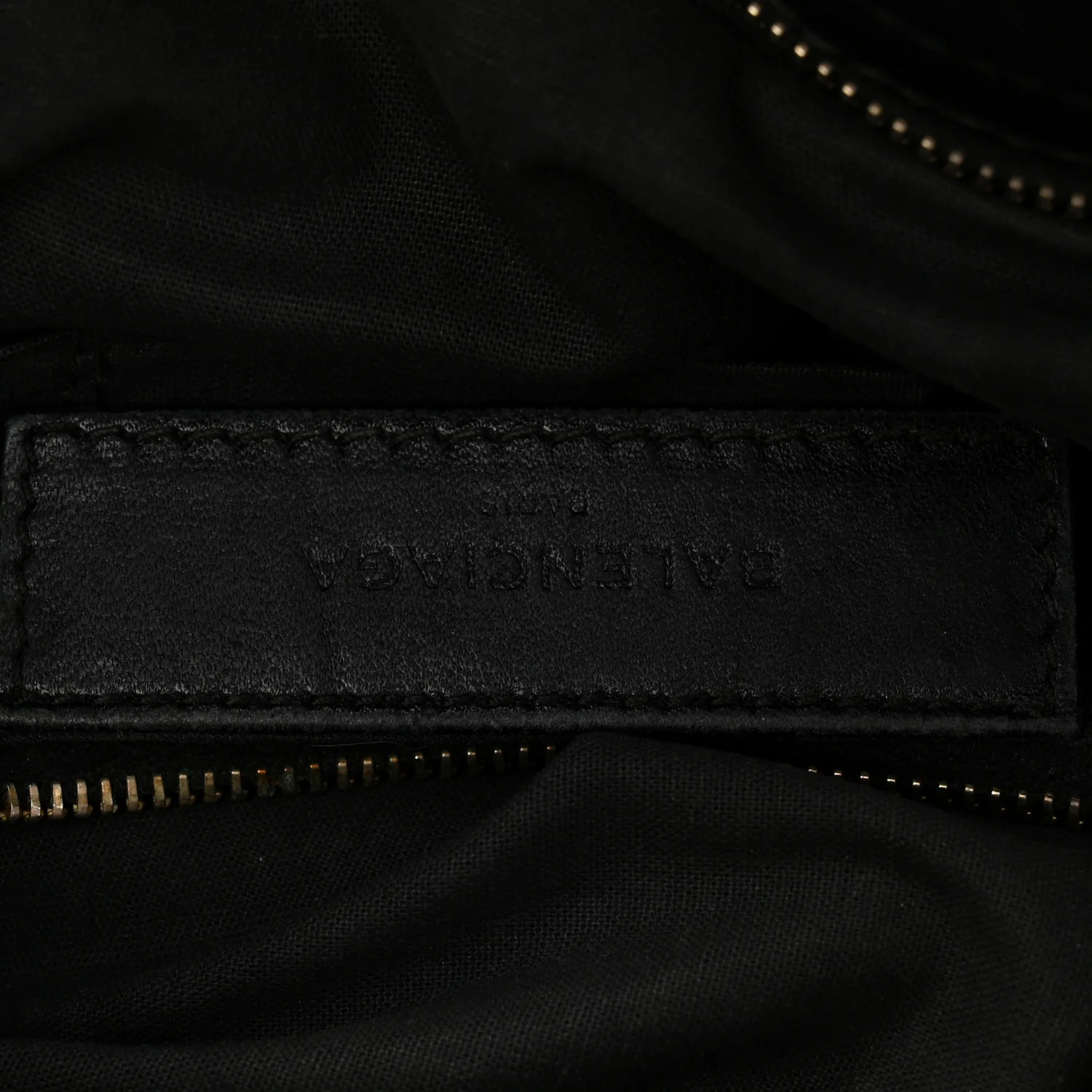Chevre Gold Metallic Edge Hardware Velo Black - Top Club