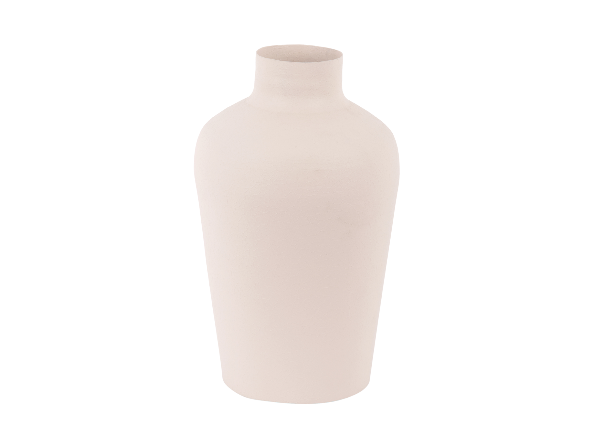 Vase Boaz Bottle iron textured warm grey