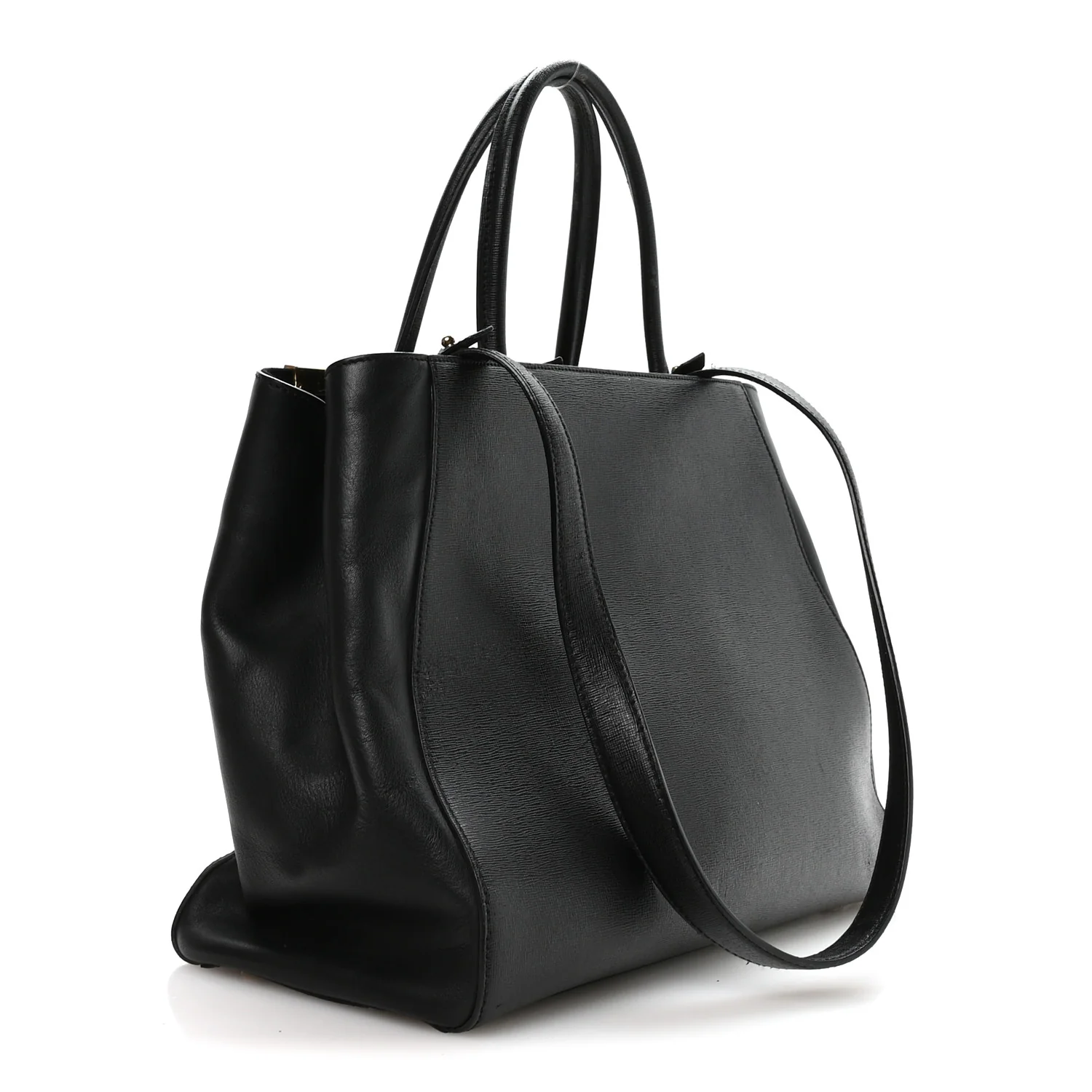 Vitello Elite Regular 2Jours Tote Black - Top Club