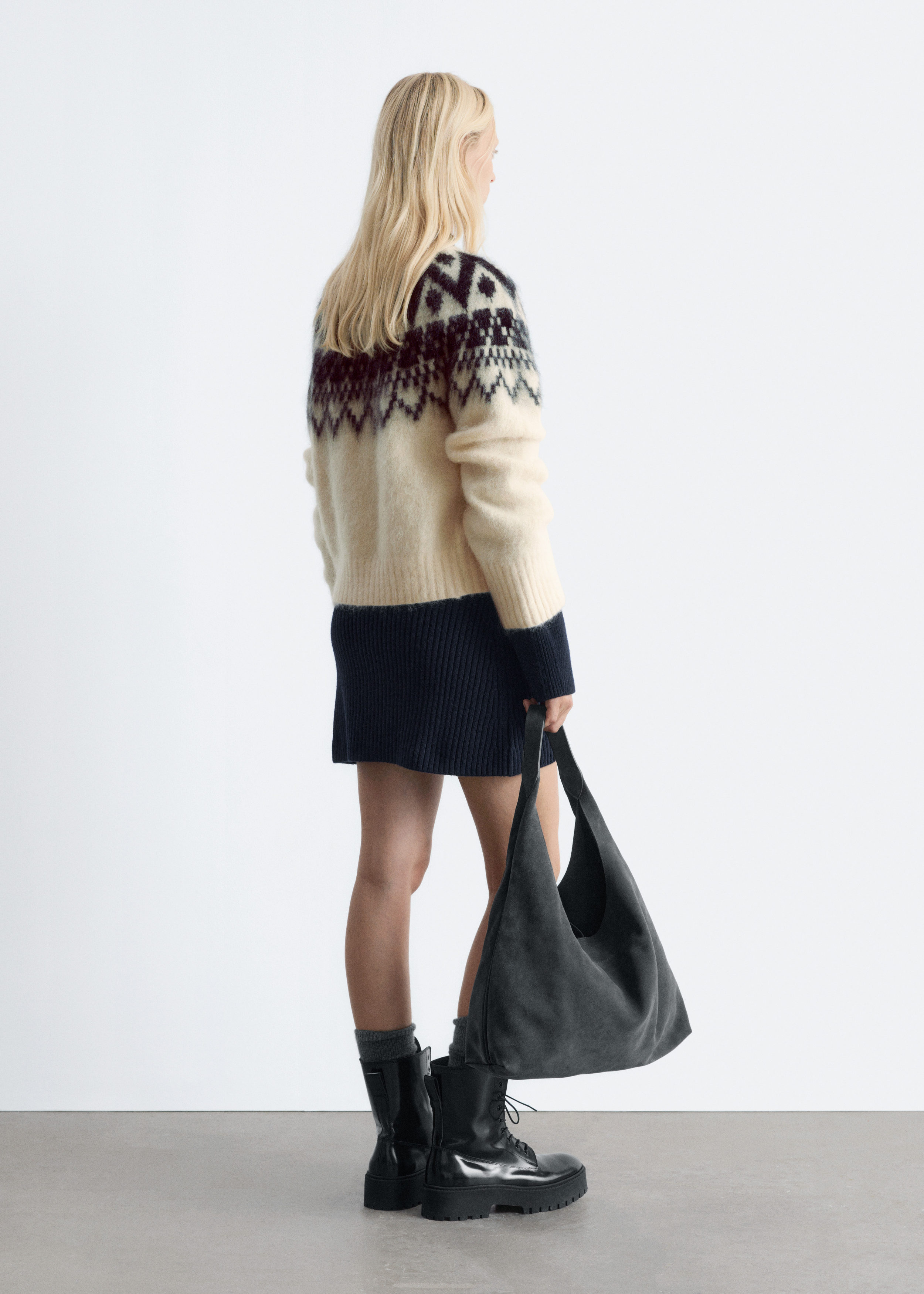 & Other Stories MOHAIR-BLEND CARDIGAN