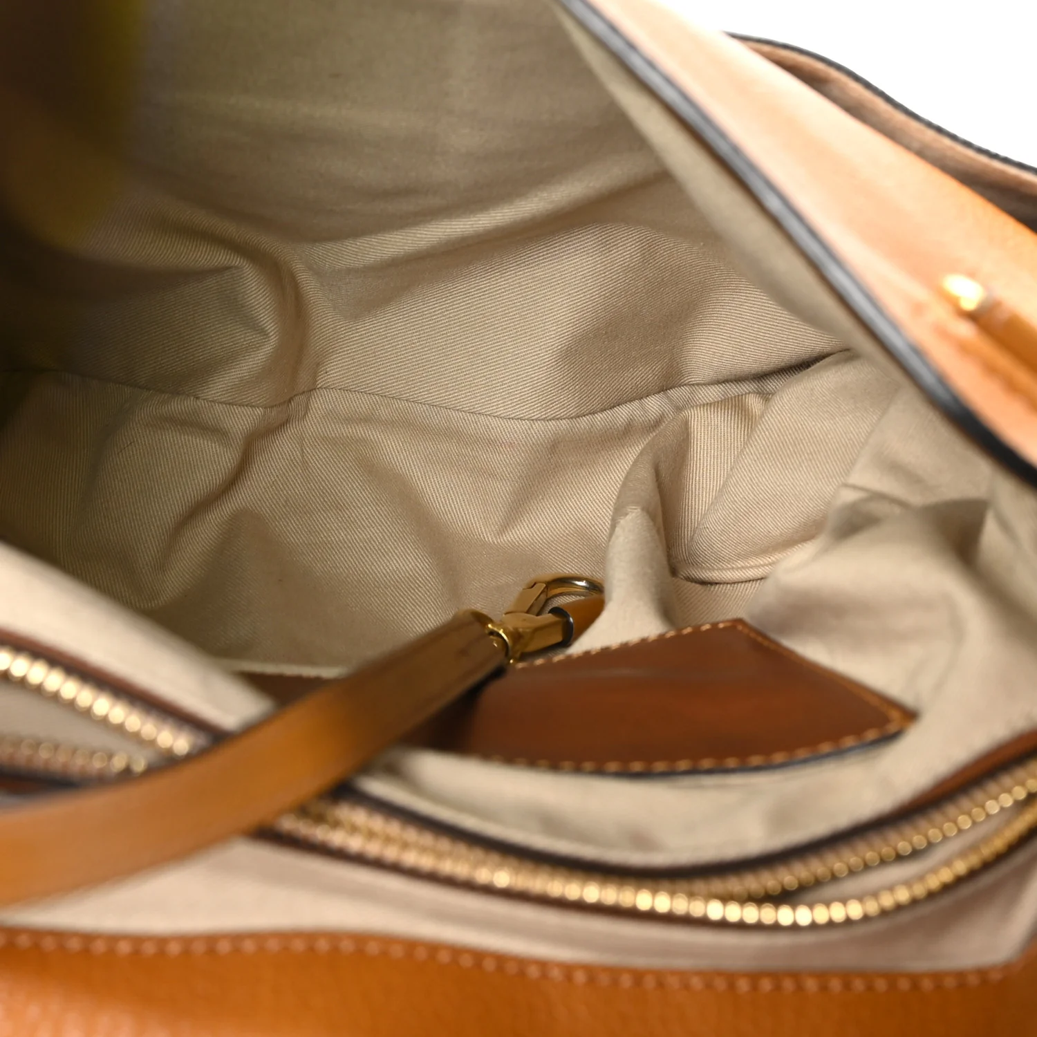Grained Lambskin Medium Lexa Shoulder Bag Mustard Brown - Top Club
