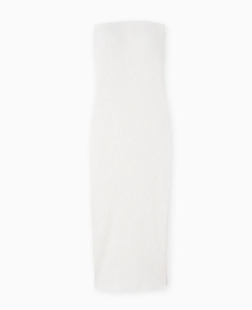 Pimkie Robe longue bustier en maille côtelée
