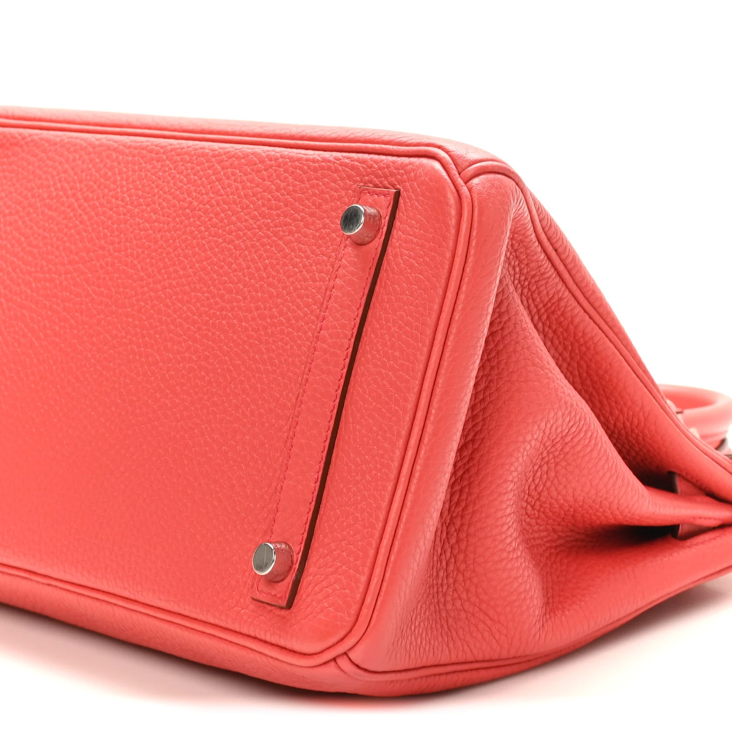 Taurillon Clemence Birkin 30 Geranium - Top Club