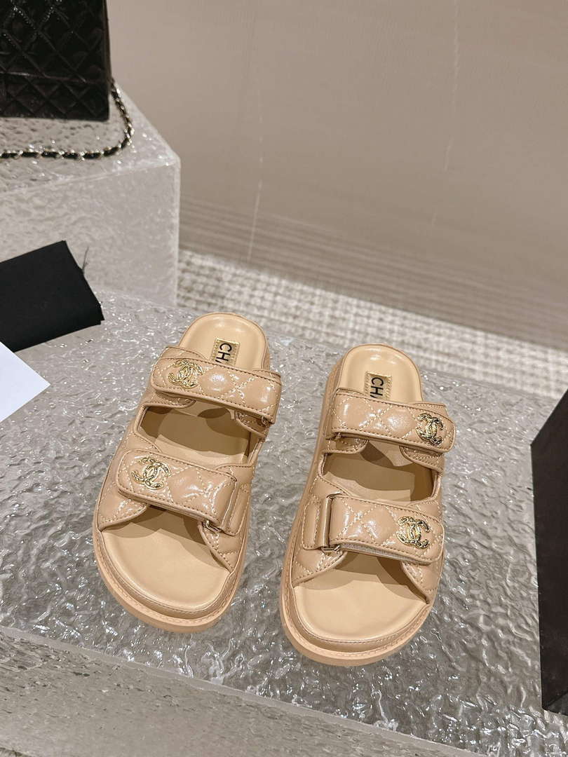 Chanel Women's Velcro sandals Fashion Shoes C93238 - Sneaker Replica Workshop