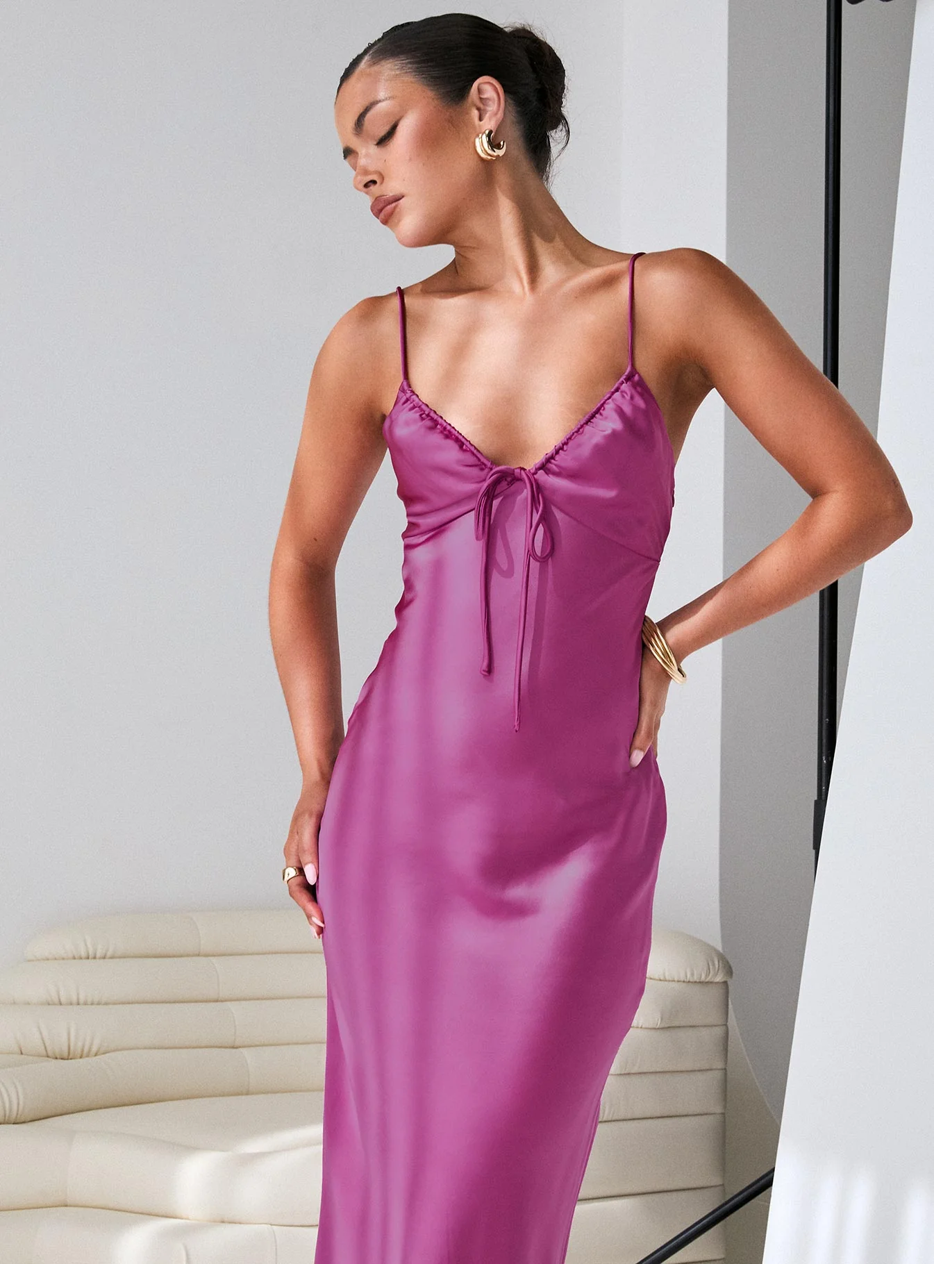 Maguire Maxi Dress Purple