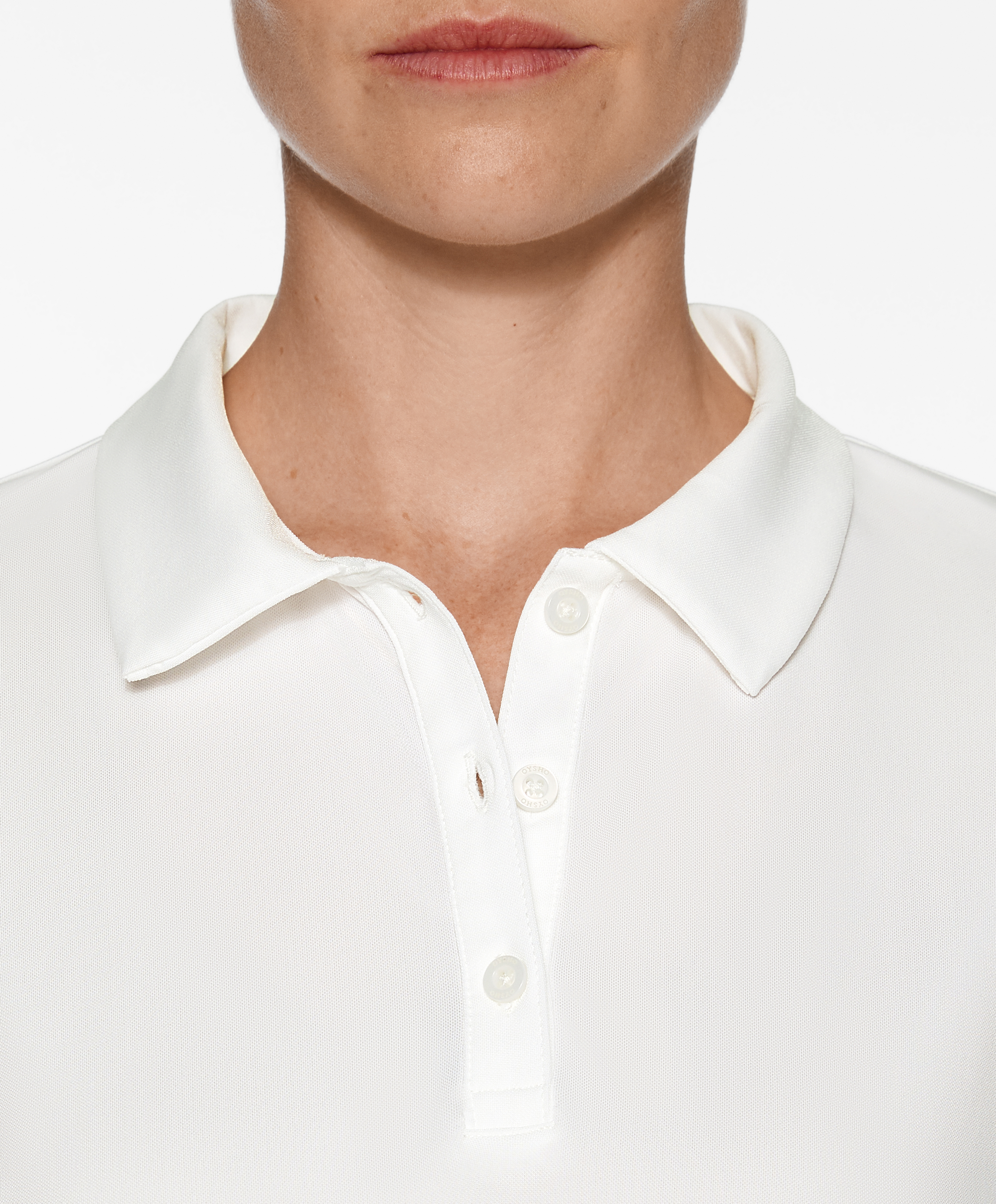 OYSHO Short-sleeved technical polo shirt