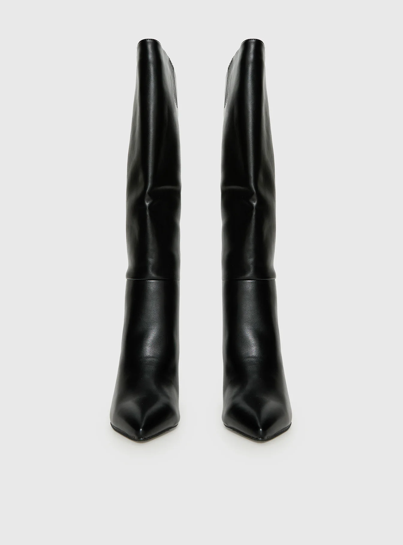 Vesper Knee High Boots Black
