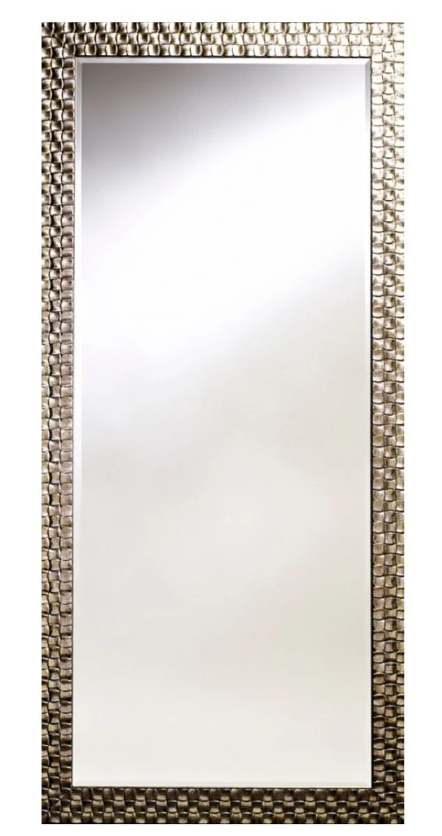 Living room wall mirror silver 78 x H. 168 cm - luxury mirror