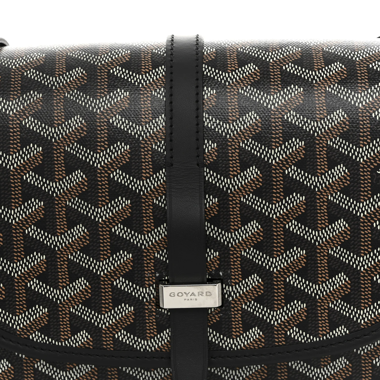 Goyardine Belvedere II PM Messenger Bag Black - Top Club