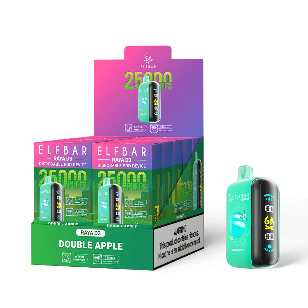 ELFBAR RAYA D3 Disposable Vape (All Flavours)