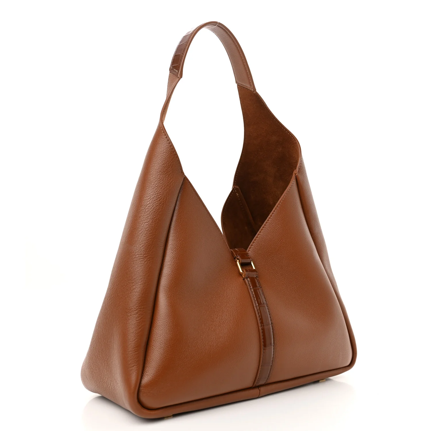 Calfskin Medium G-Lock Hobo Tan - Top Club