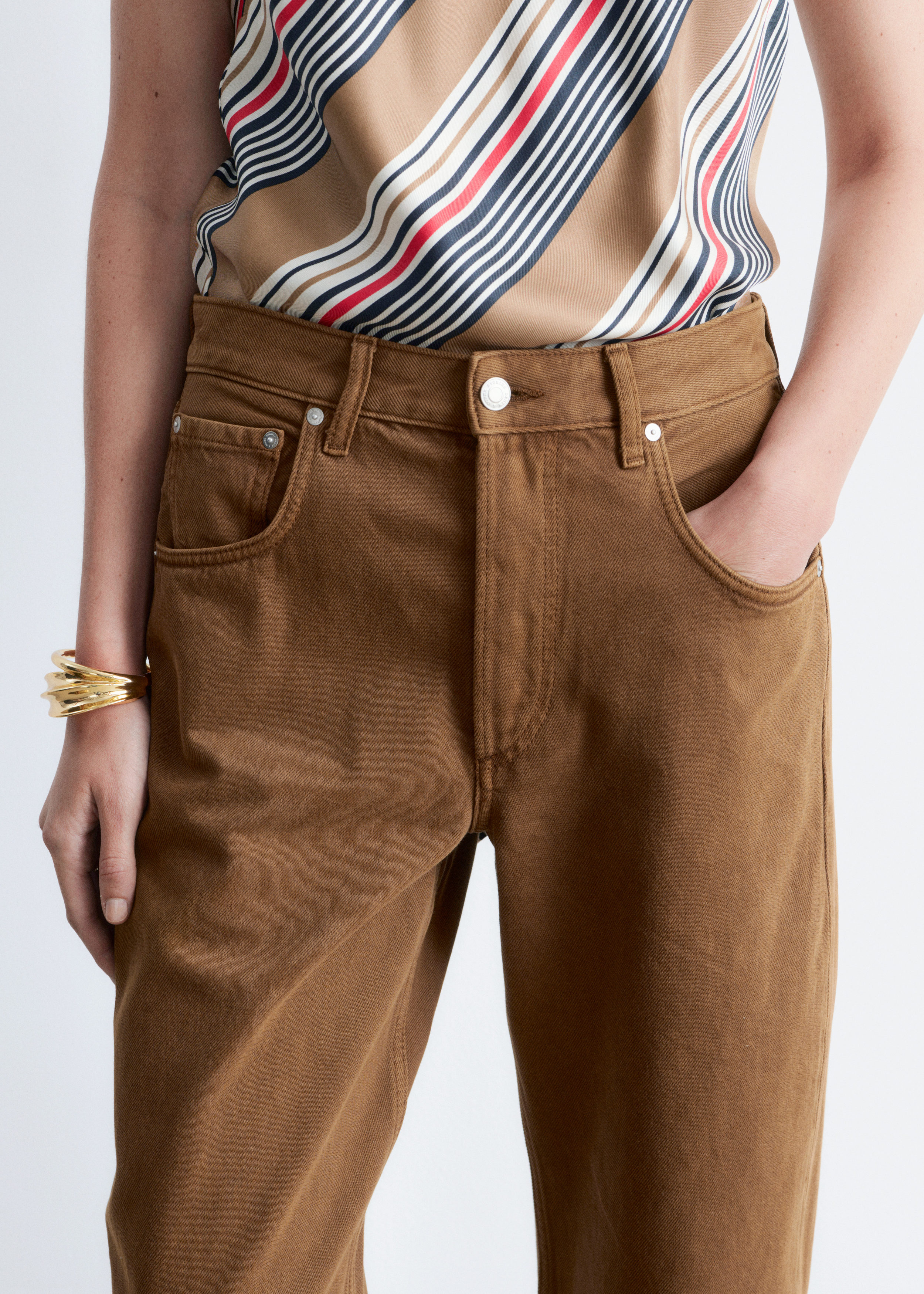 & Other Stories BARREL-LEG JEANS