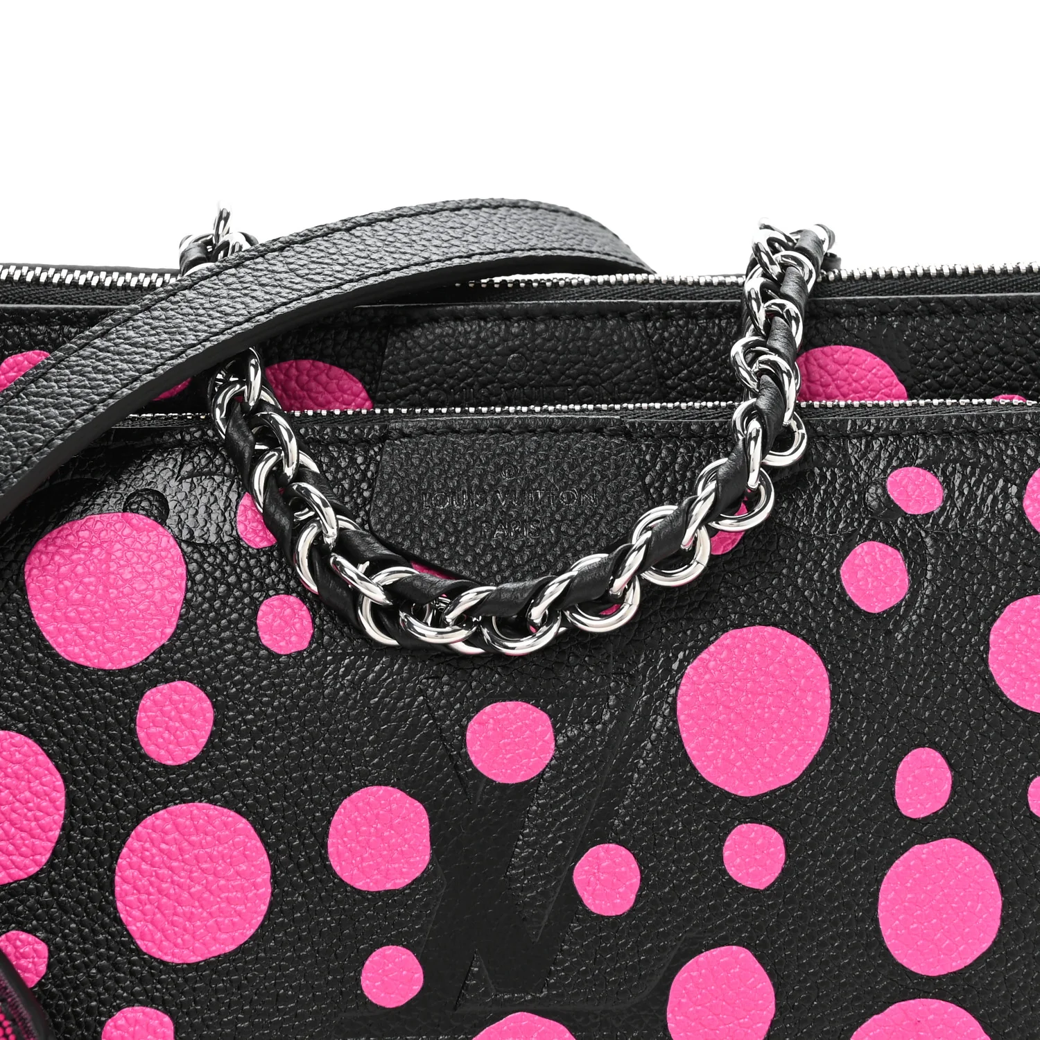 LV X YK Empreinte Multi Pochette Accessories Black Fuchsia - Top Club