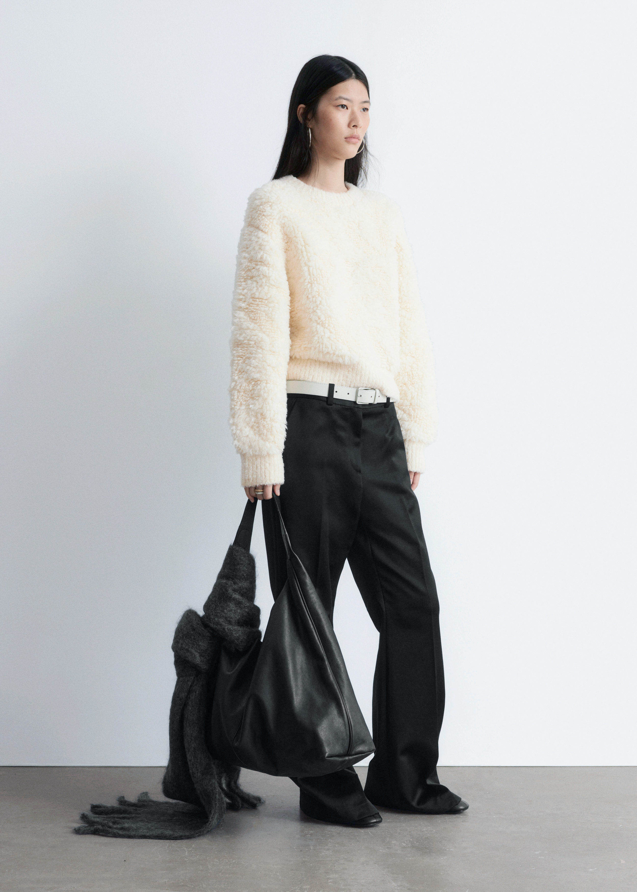 & Other Stories PILE-KNIT JUMPER