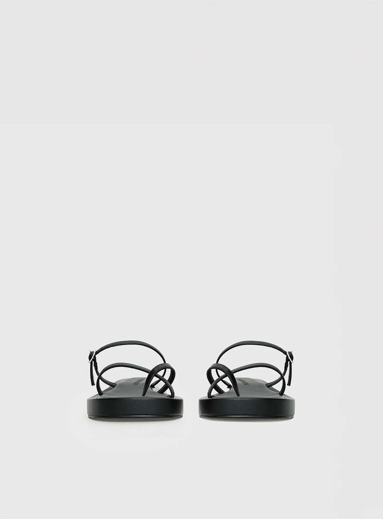 Riki Mini Belt Sandals Black
