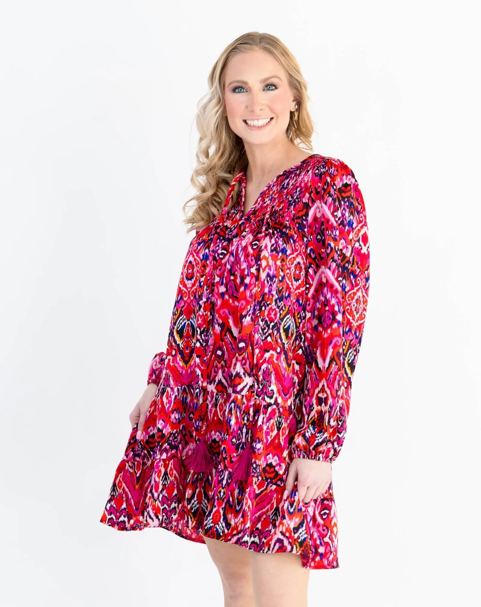 Wishful Dreamer Short Tiered Dress - ALJEGJ