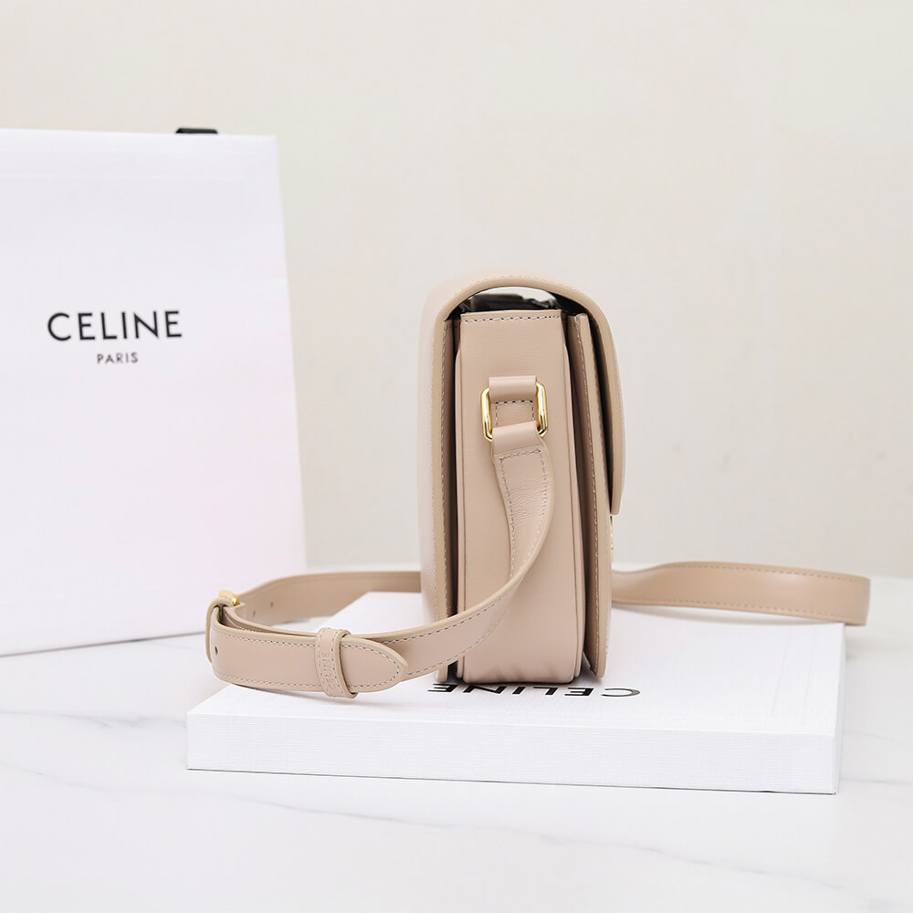 CELINE CLASSIQUE TRIOMPHE BAG in shiny calfskin(HIGH-END GRADE) - Top Club