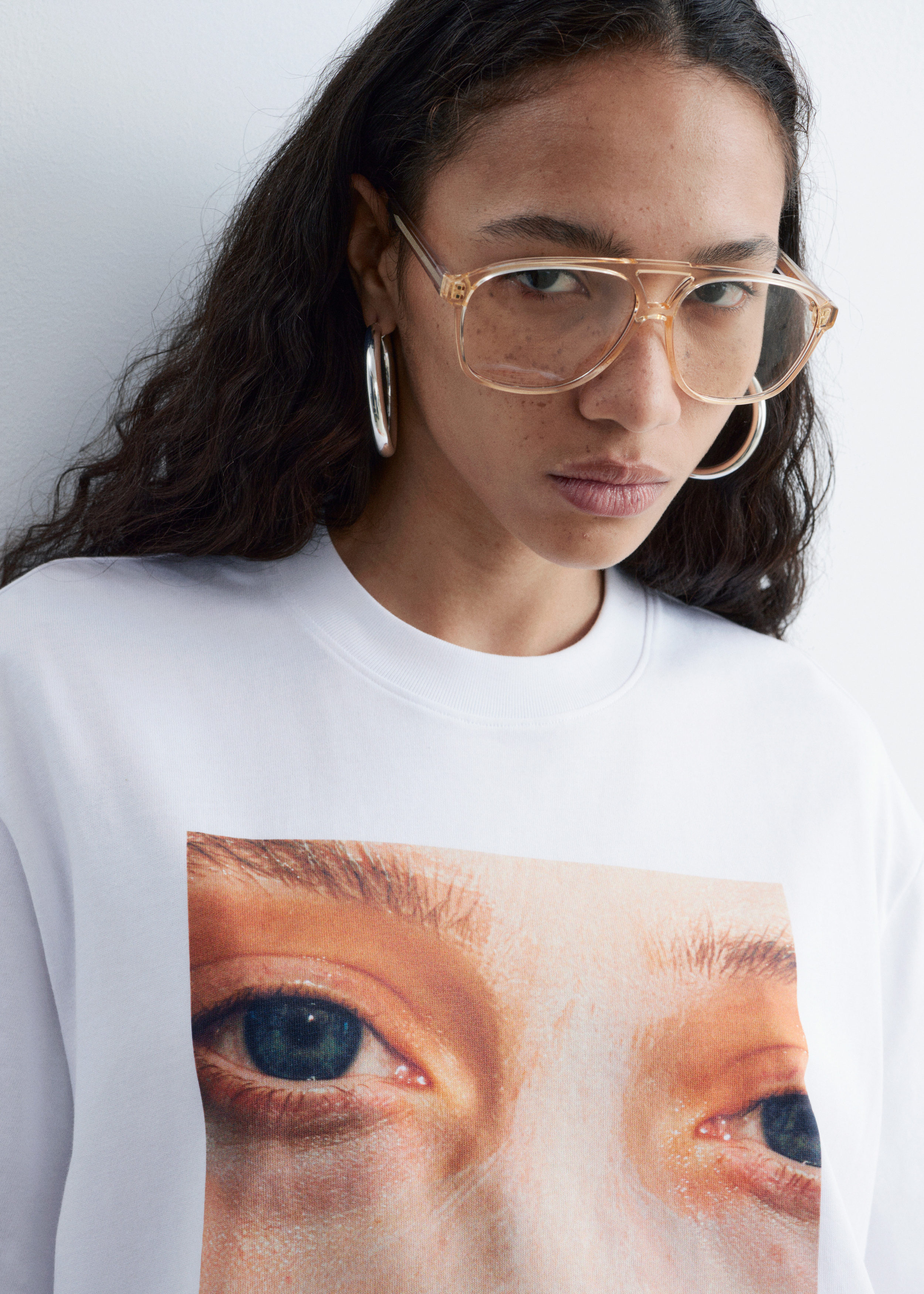 & Other Stories OVERSIZED PRINT T-SHIRT