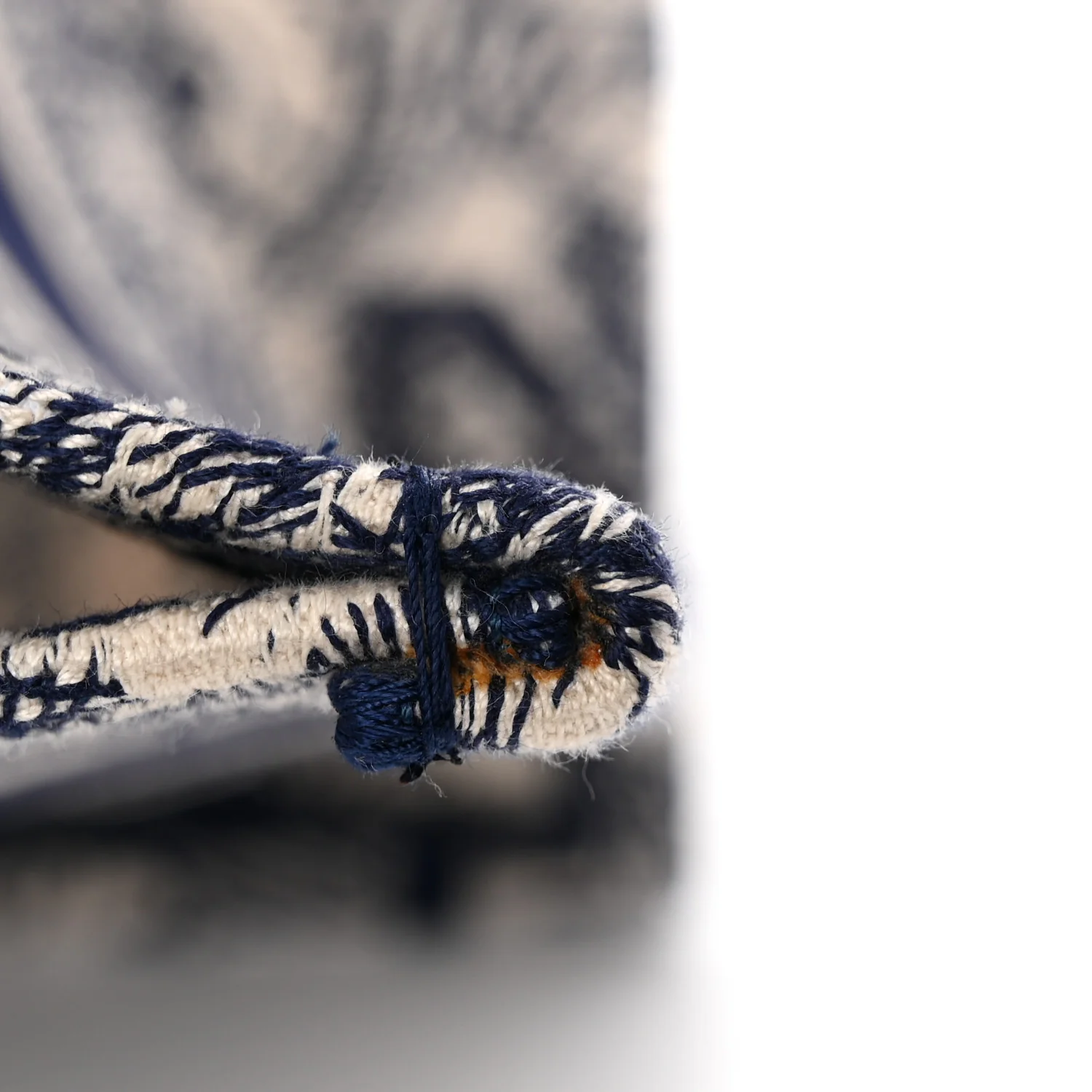 Canvas Embroidered Medium Dioriviera Toile De Jouy Book Tote Blue - Top Club
