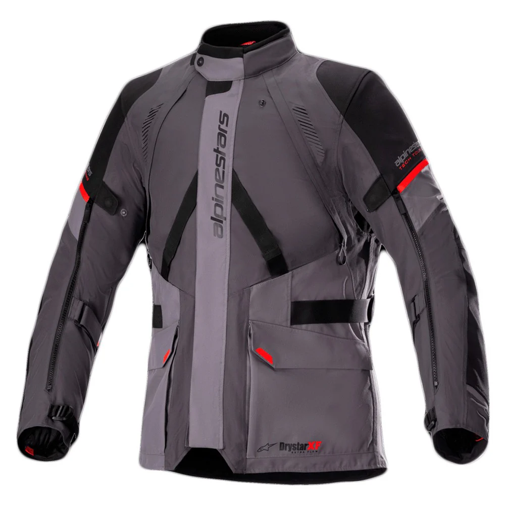 ALPINESTARS MONTEIRA DRYSTAR XF 4 PARKING JACKET - GRAY / RED