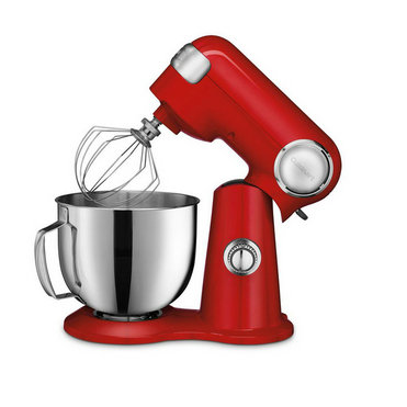 Precision Master 5.5 Qt. 12-Speed ​​Die-Cast Stand Mixer in Red