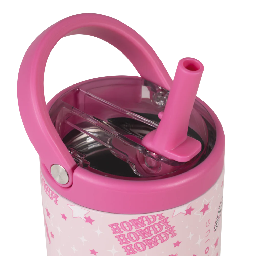 Sport 14oz FreeSip® Stainless Steel Water Bottle - Cowgirl
