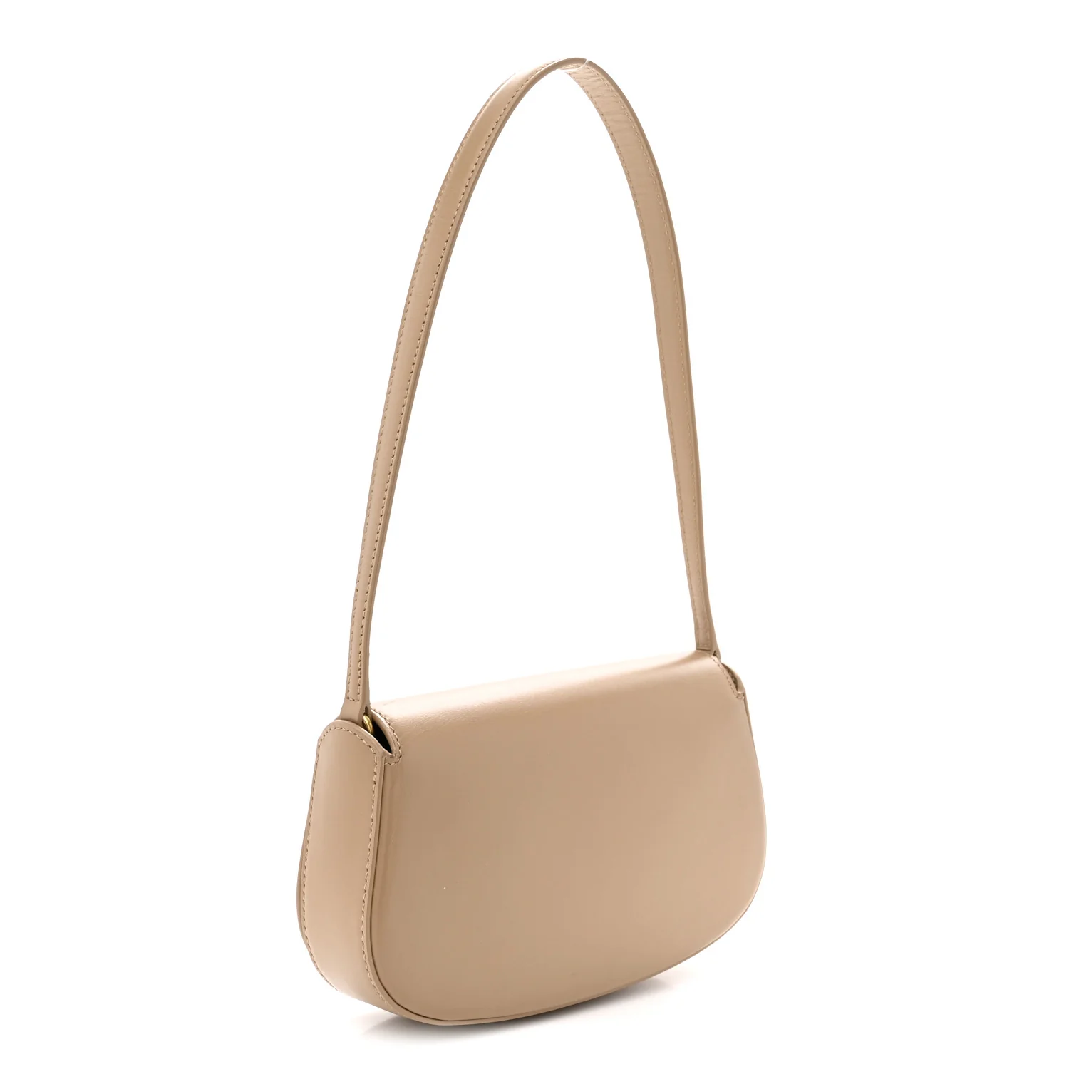 Box Calfskin Mini Voltaire Shoulder Bag Dark Cork - Top Club
