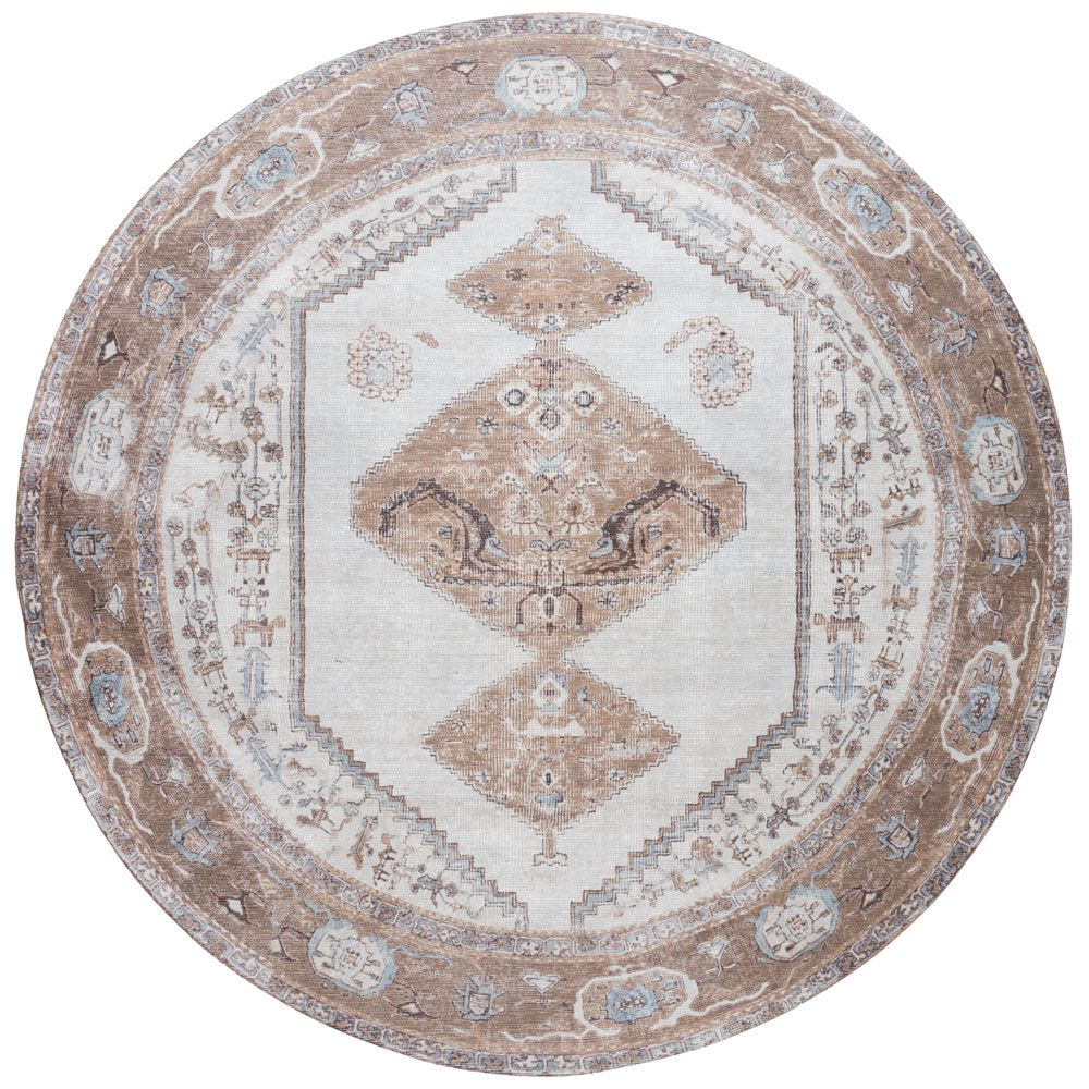 Karaca brown Rond 200 cm