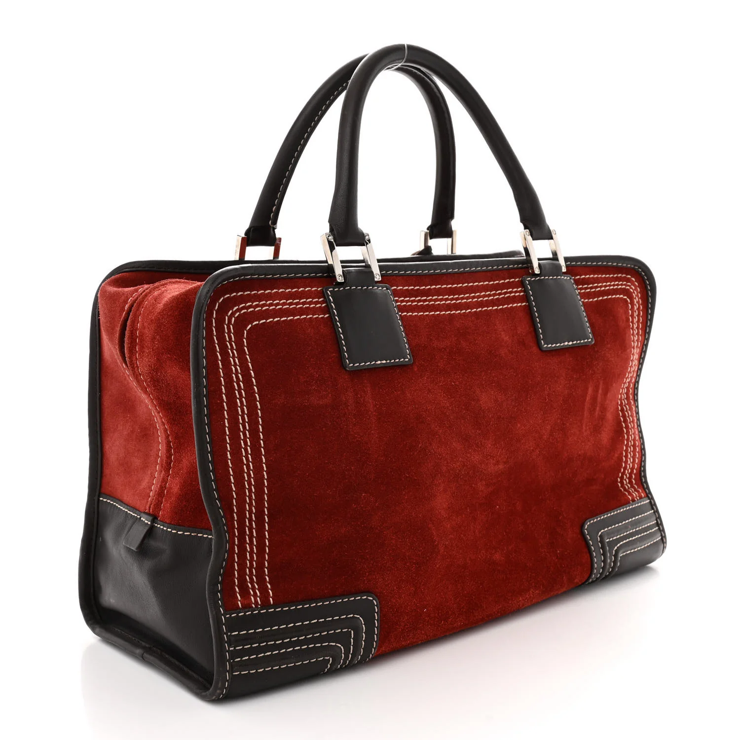 Suede Amazona 36 Burgundy - Top Club