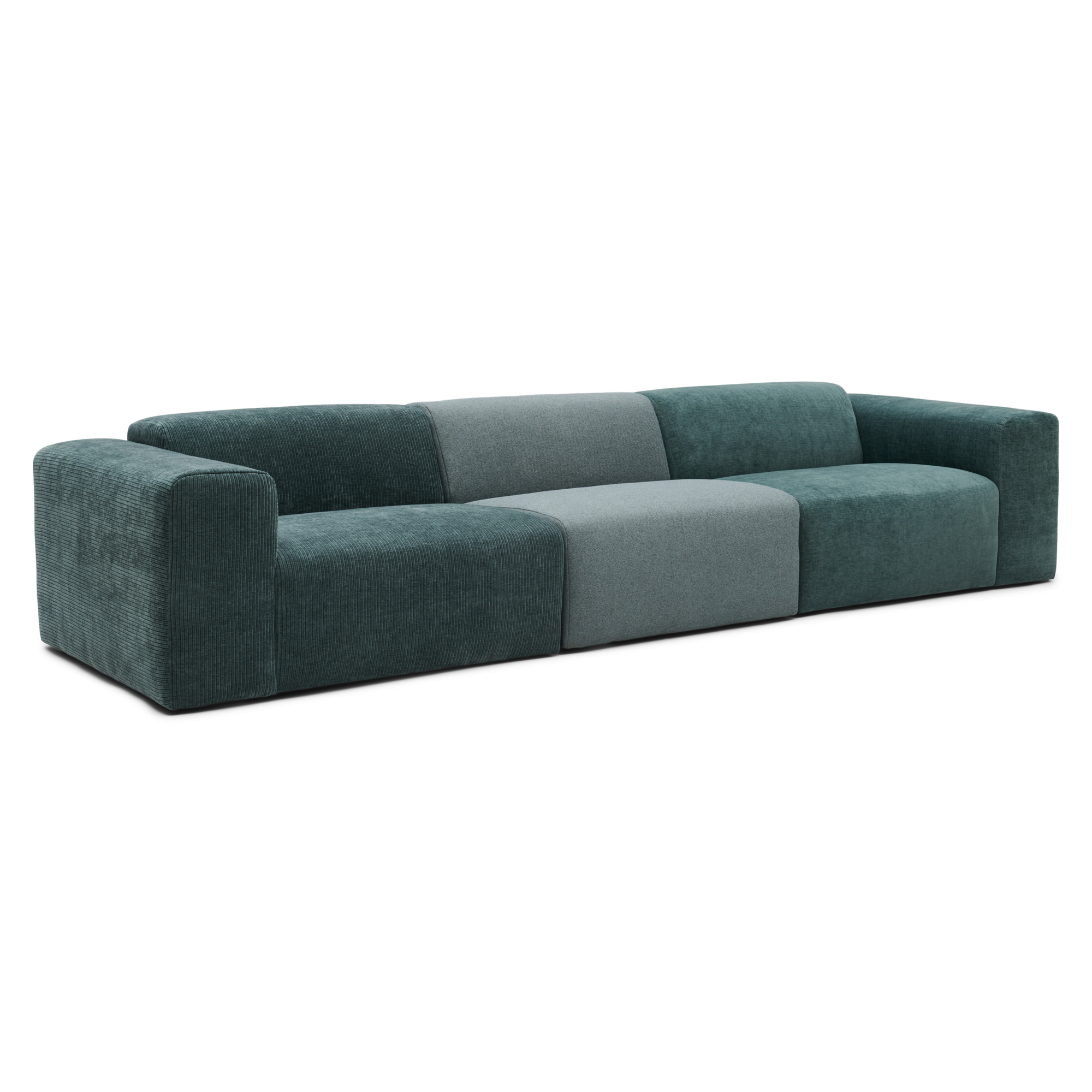 4-zitsbank Oscar ocean blue