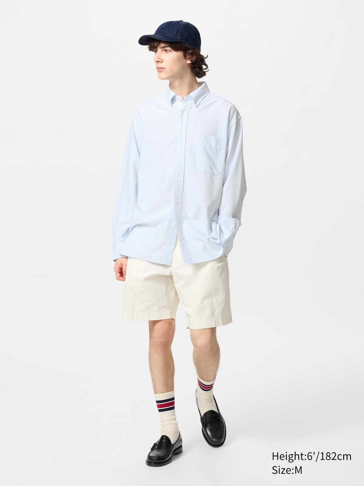 Oxford Oversized Long Sleeve Shirt