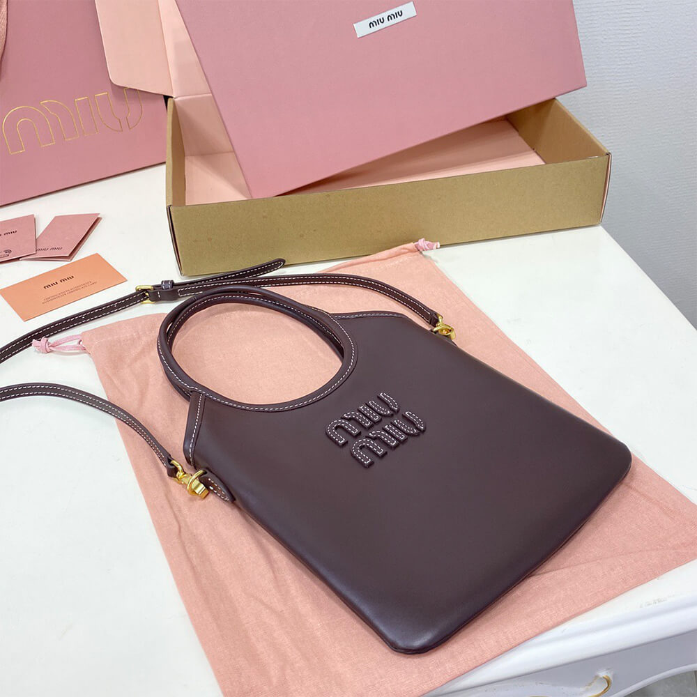 MIUMIU MINI IVY leather handbag(HIGH-END GRADE) - Top Club