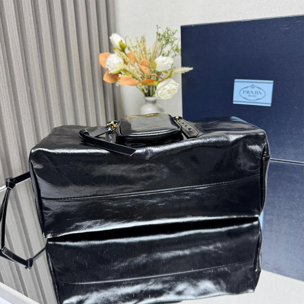 Prada Dangle medium leather top-handle bag(HIGH-END GRADE) - Top Club