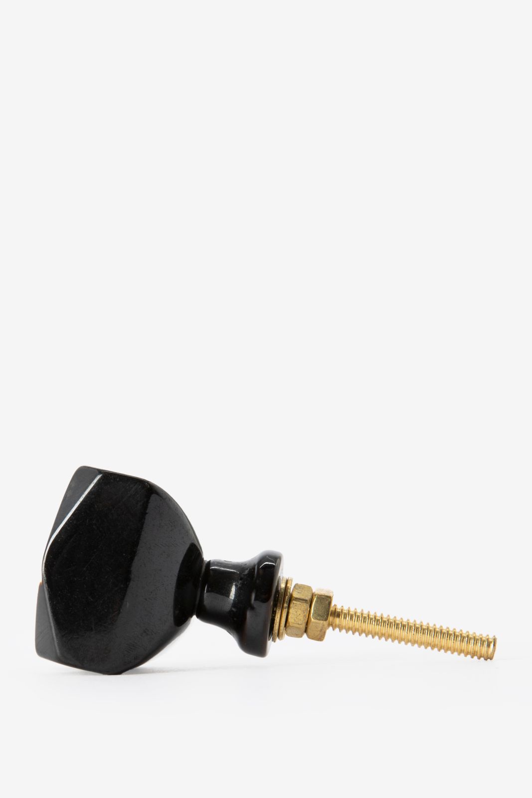 Bruine resin deurknop