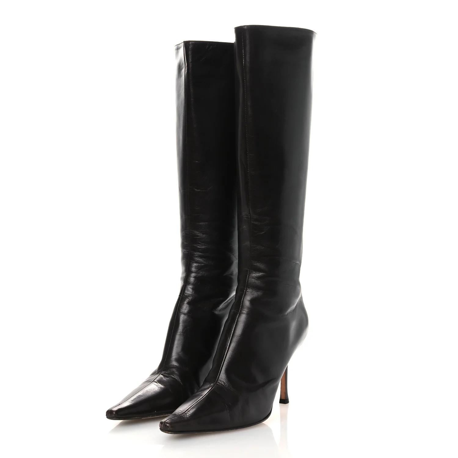 Kid Zip 85 Knee Boots 39 Coffee - Top Club