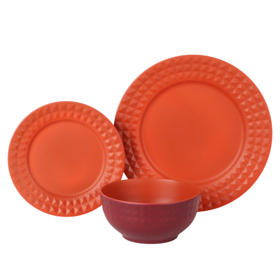 Servies Viva melamine terra - set van 12