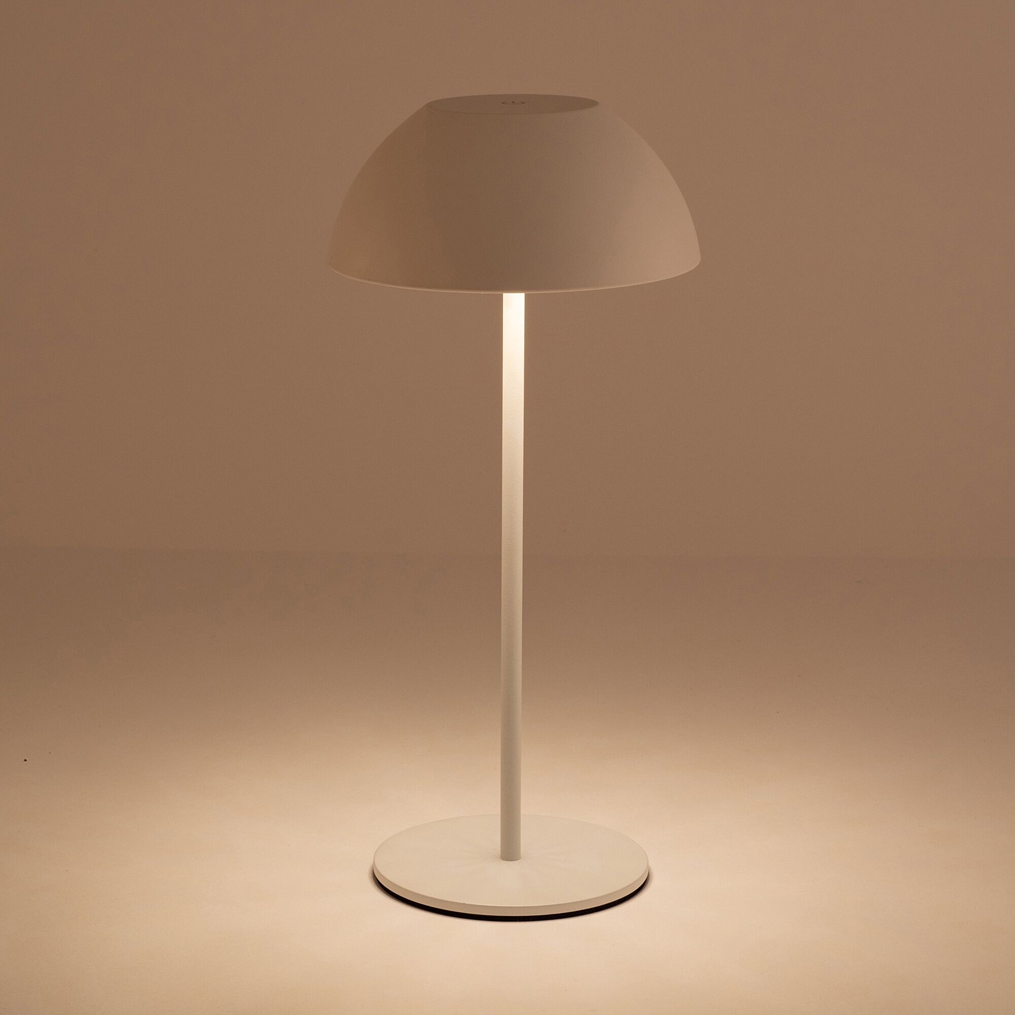 LINA - Lampe de table à poser nomade H28cm - blanc