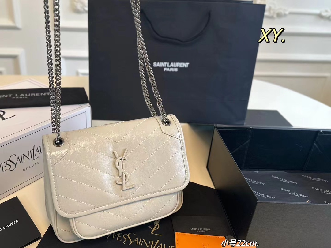 Y new arrival niki chain bag small size: 22*18 cm - Top Club