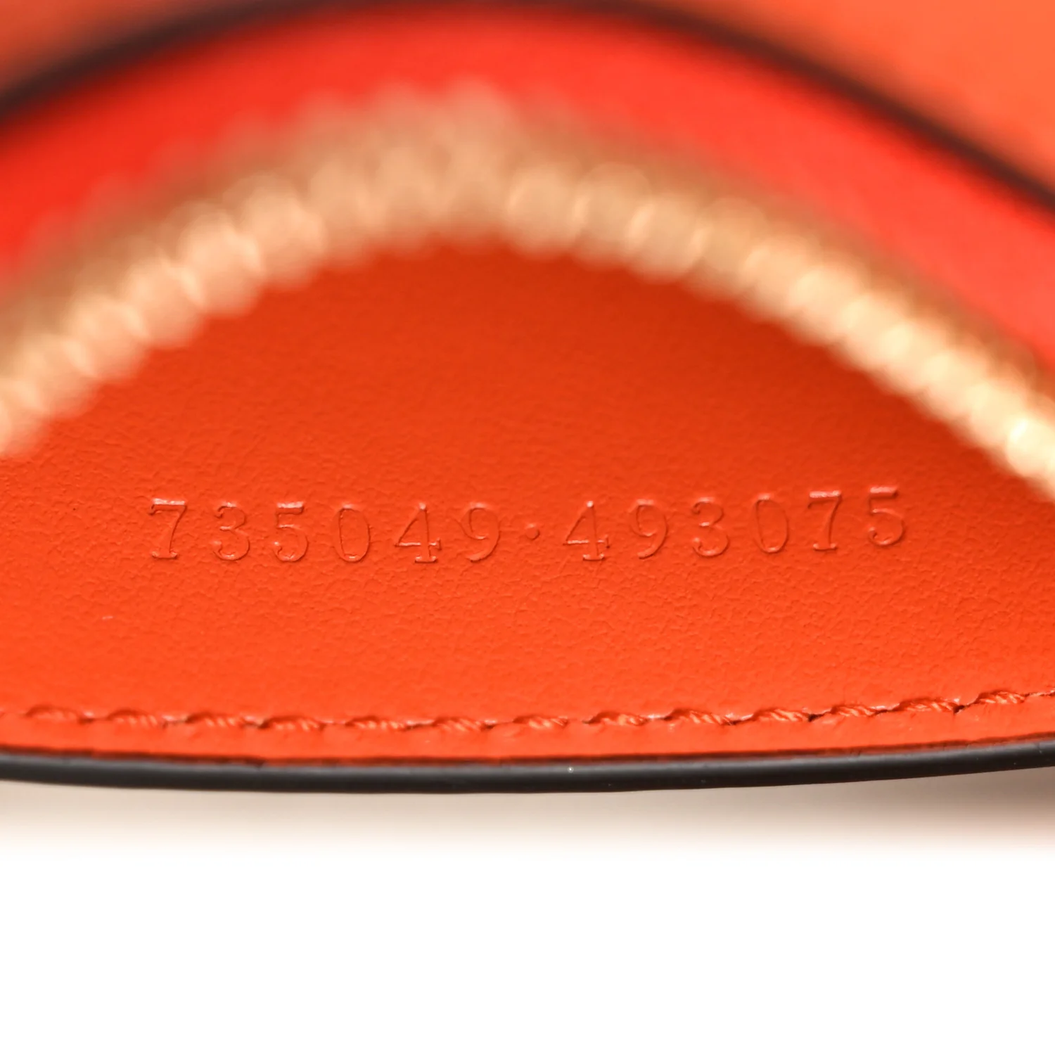 Calfskin GG Matelasse Chain Handbag Deep Orange Natural - Top Club