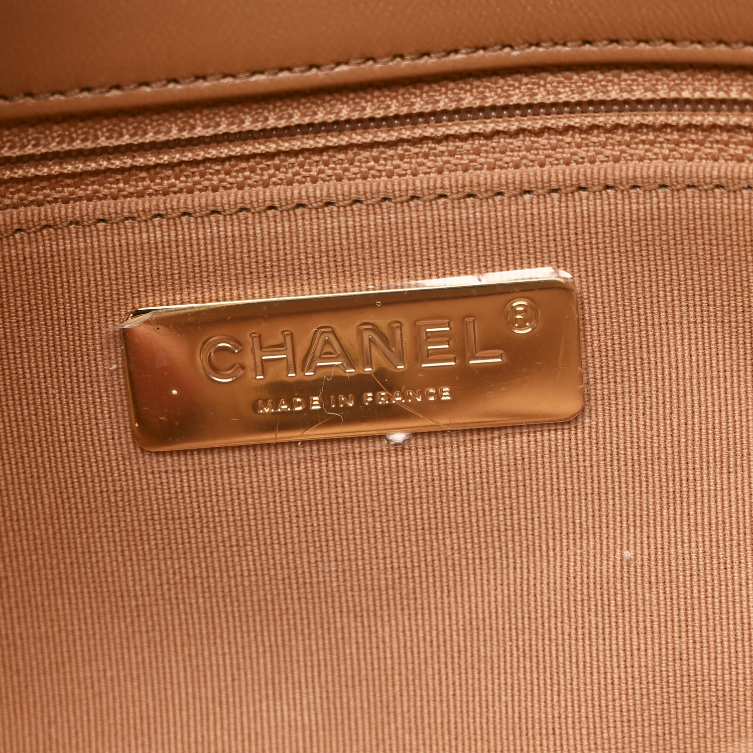 Lambskin Quilted Medium Chanel 19 Flap Brown - Top Club