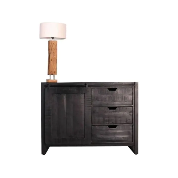 Dressoir Goa 120 cm - Zwart