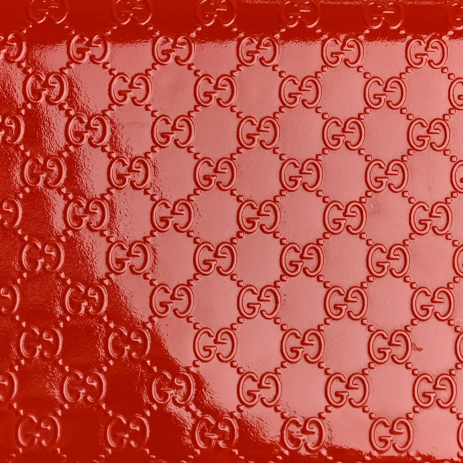Patent Microguccissima Small Broadway Clutch Red - Top Club