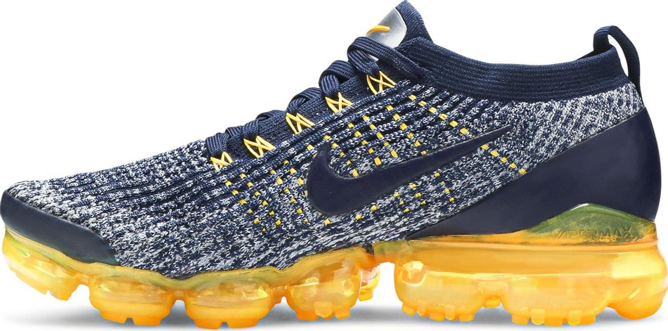 Air VaporMax Flyknit 3  College Navy Orange  AJ6900-400 - Sneaker Replica Workshop