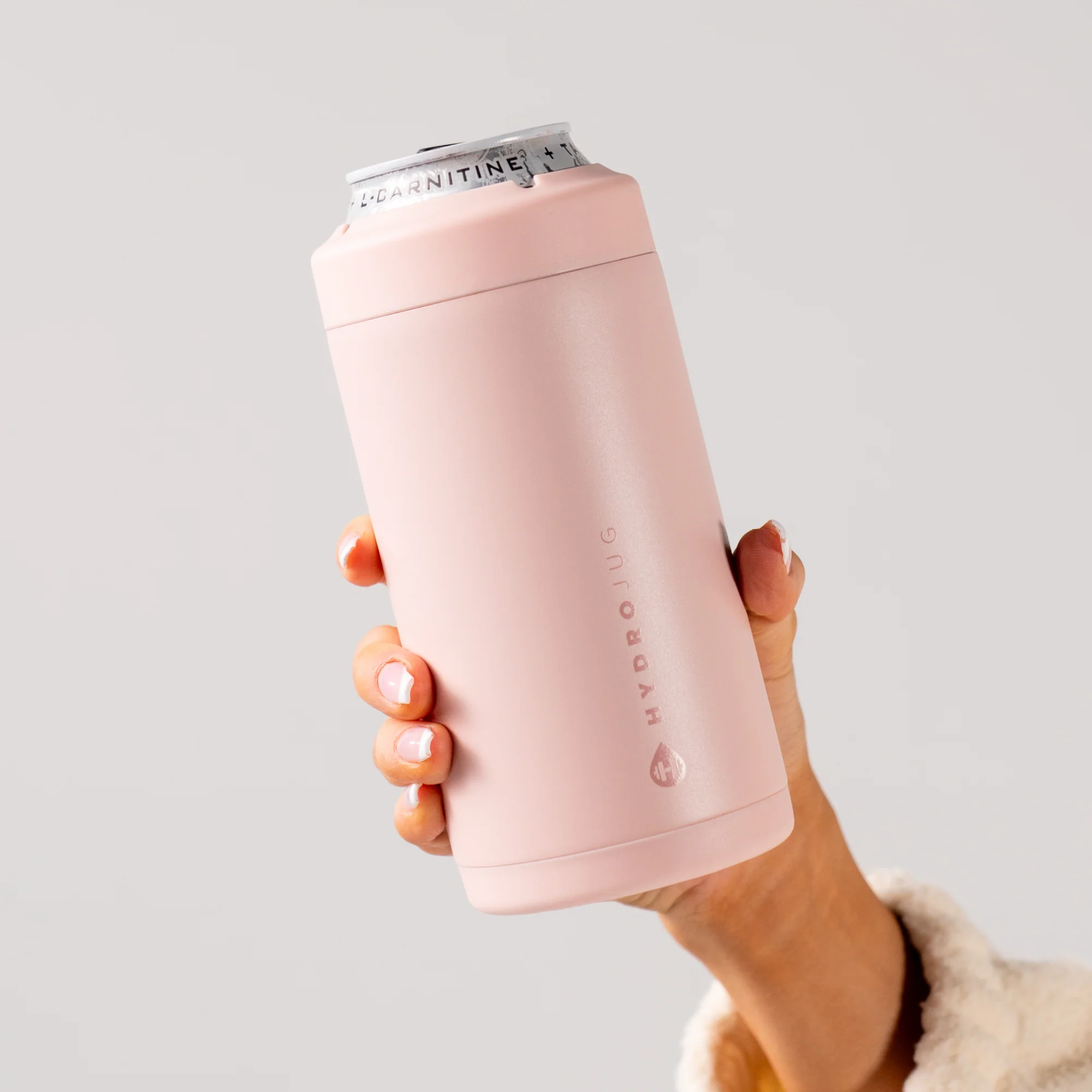 Can Cooler 16oz FreeSip® Stainless Steel Water Bottle - Dusty Rose