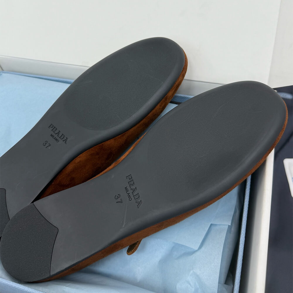 PRADA Suede ballerinas - Top Club