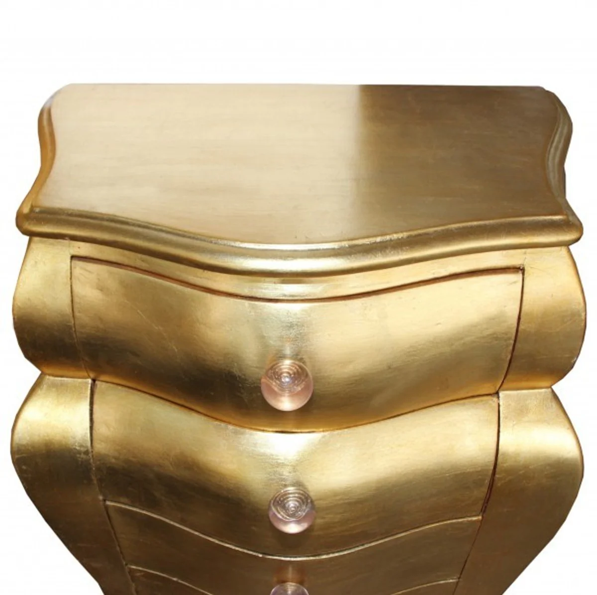 Baroque Dresser Gold 131 x 68 x 46 cm - Antique Style