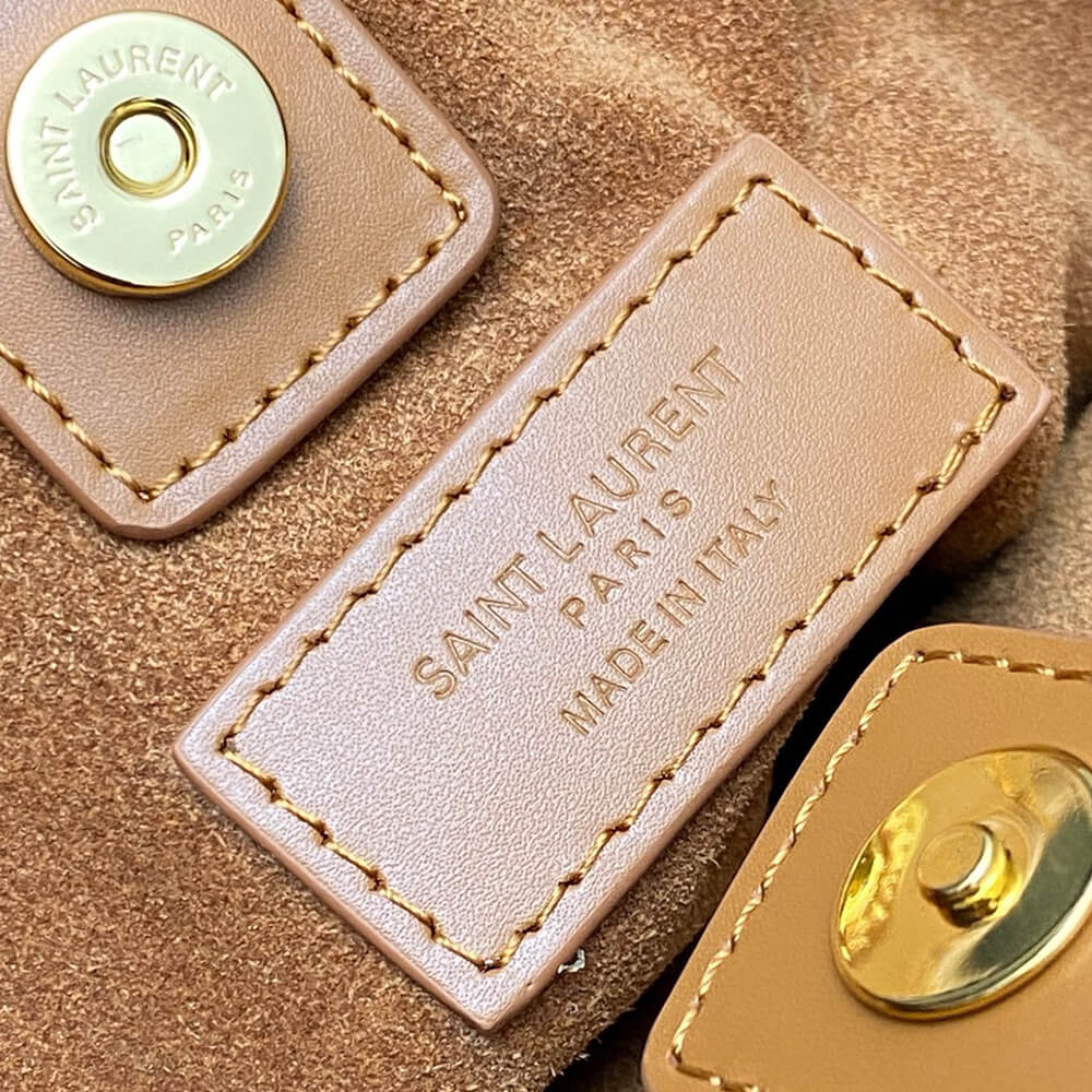 MINI TOY SHOPPING SAINT LAURENT IN BOX LEATHER - Top Club
