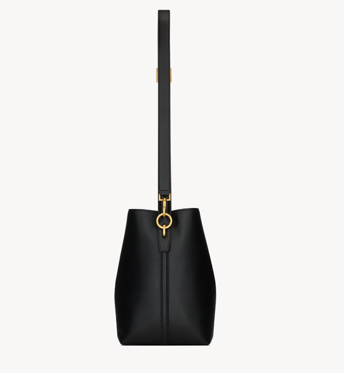 Y LE 37 IN SHINY LEATHER BAG - Top Club