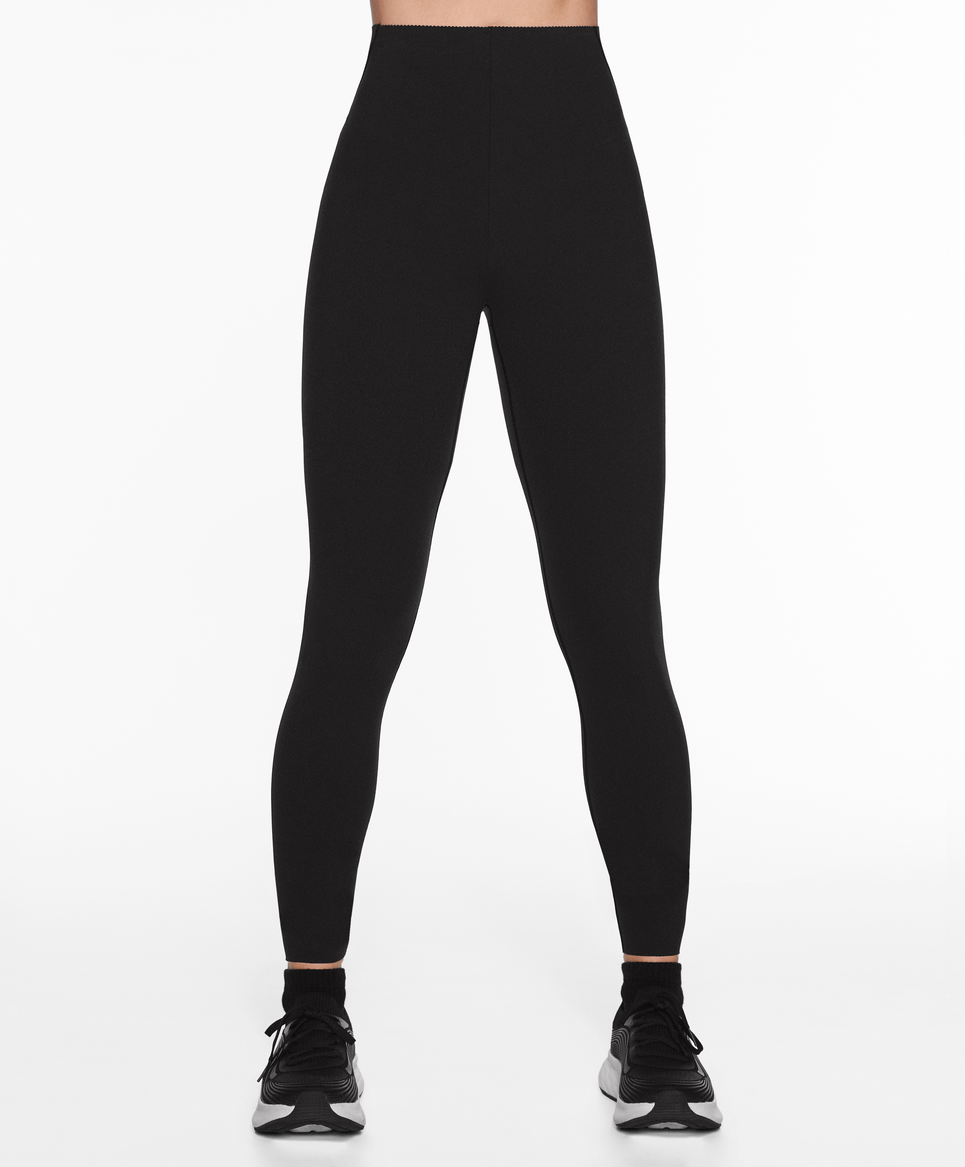 OYSHO Compressive core control ankle-length leggings