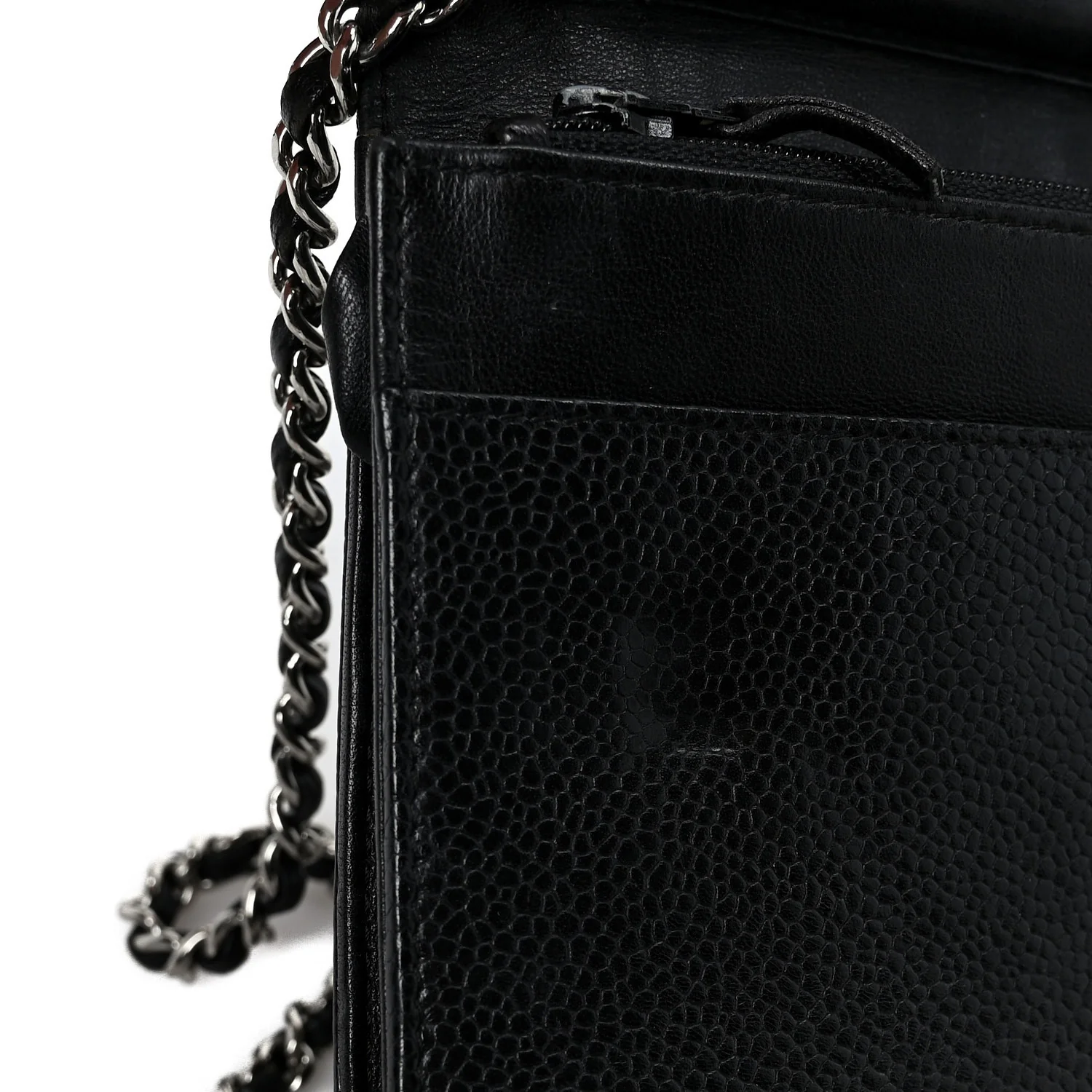 Caviar Timeless CC Wallet On Chain WOC Black - Top Club
